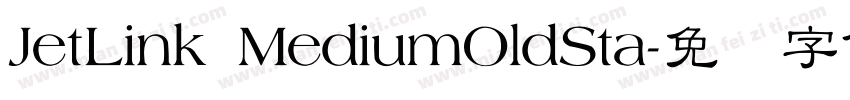 JetLink MediumOldSta字体转换
